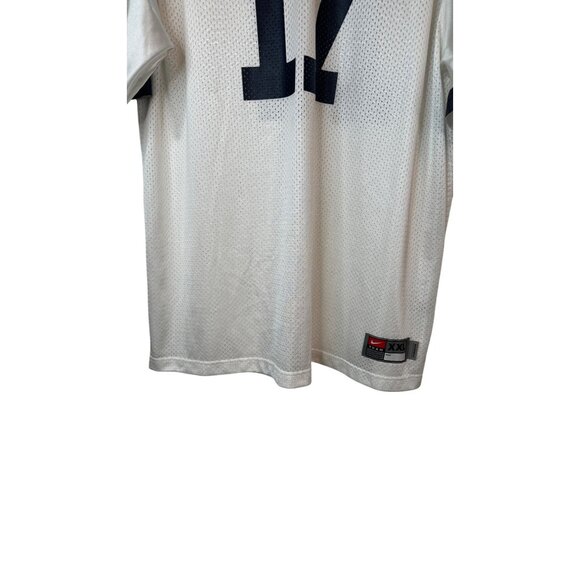 Nike XXL Team White Football Jersey #17 Polyester Unisex Sportswear - Picture 6 of 14